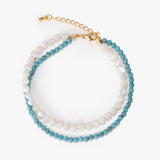 Sacred Calm – Turquoise & Mother-of-Pearl Bracelet