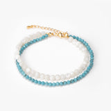Sacred Calm – Turquoise & Mother-of-Pearl Bracelet