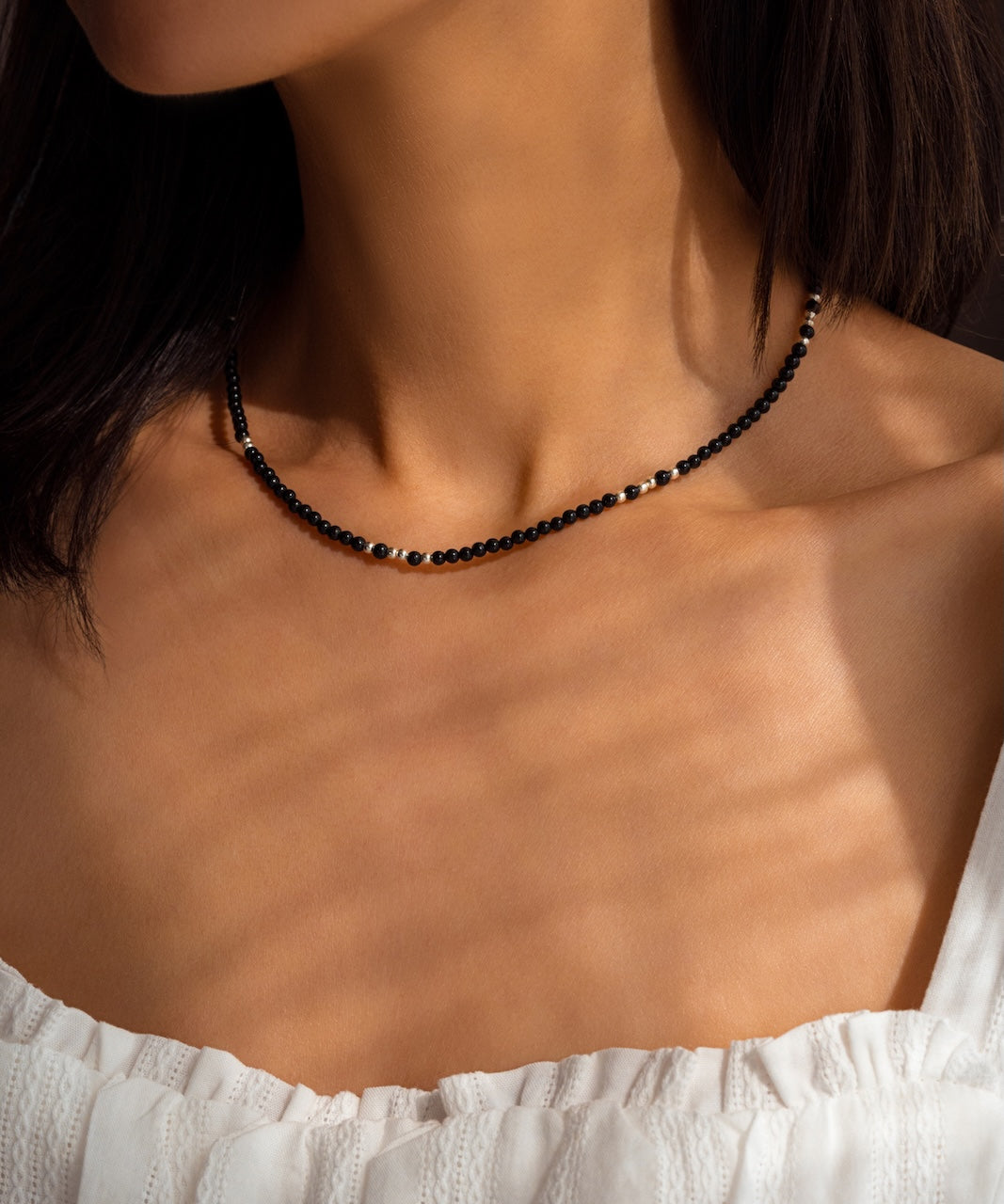 Fearless Heart – Black Onyx Necklace
