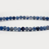Clarity in Expression – Blue Aventurine & Lotus Bracelet