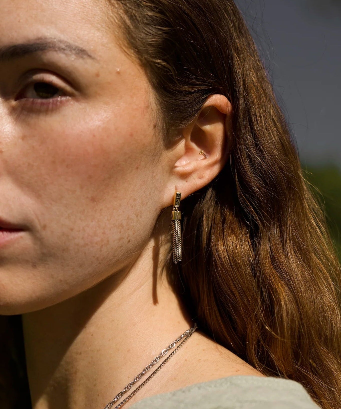 Equanimity  Green Tara Earrings