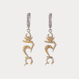 Green Tara Career Guardian Earrings