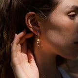 Green Tara Career Guardian Earrings