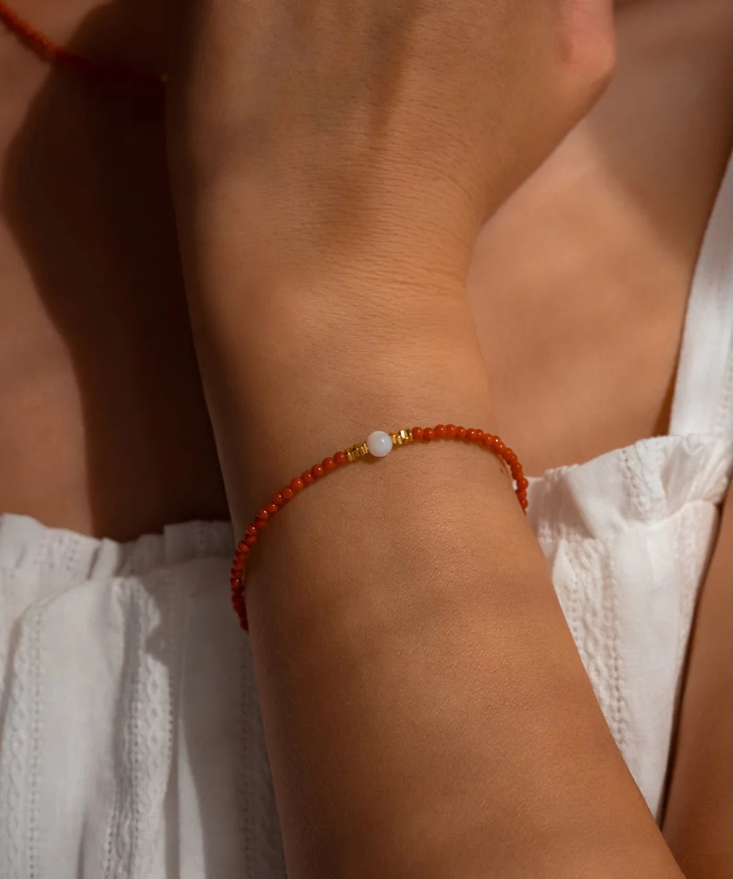Red Agate – Peace & Protection Bracelet