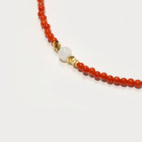 Red Agate – Peaceful Protection Necklace
