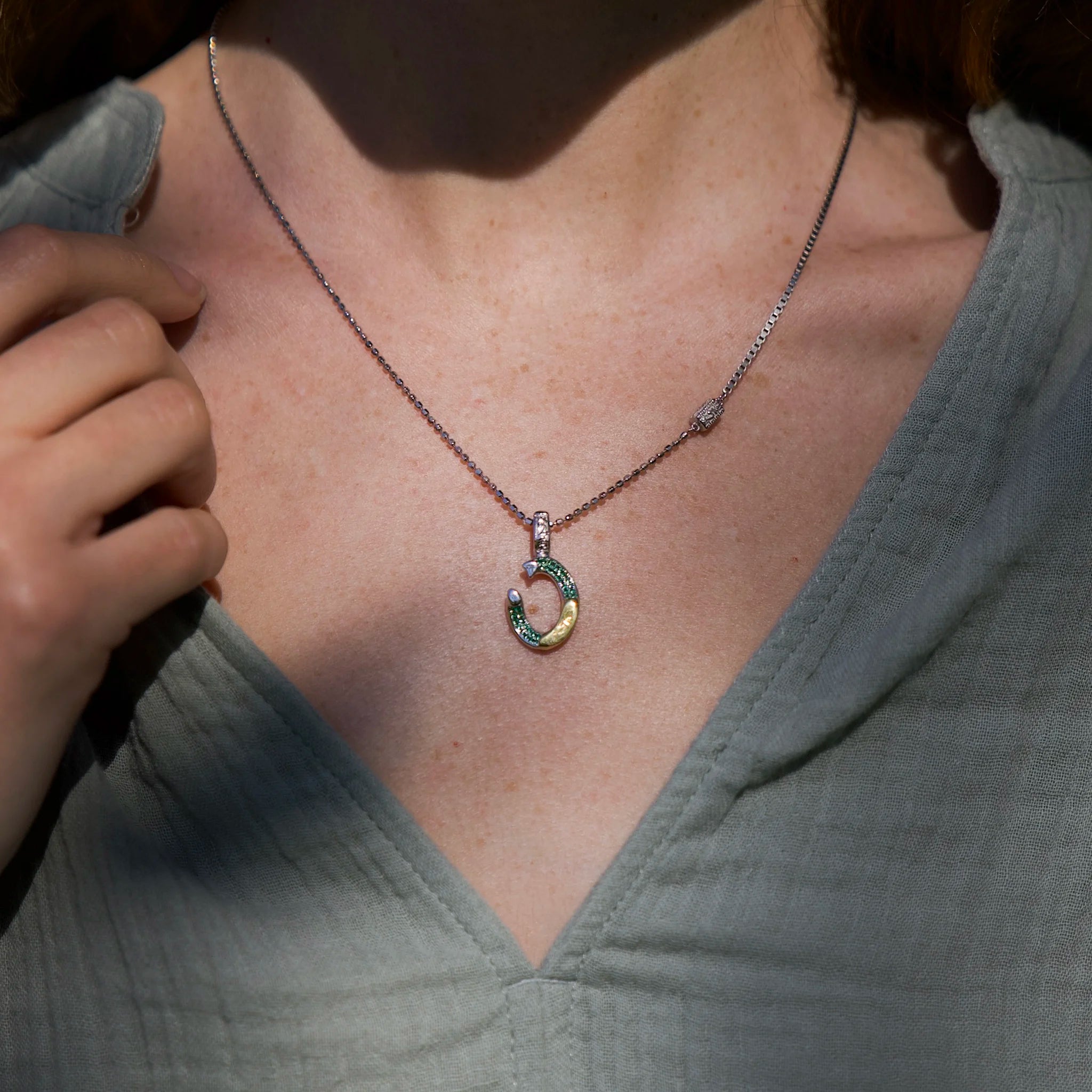Serenity  Green Tara Necklace