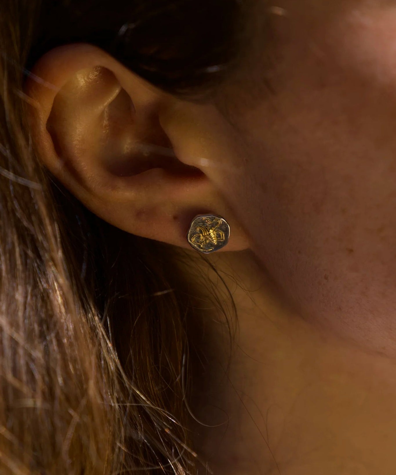 Shankha Victory Symbol Earrings